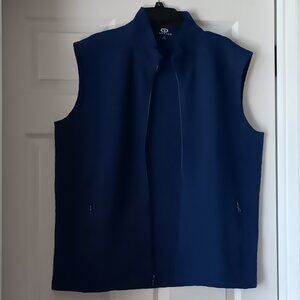 VANTAGE Mens Vest Blue Size Large NWOT